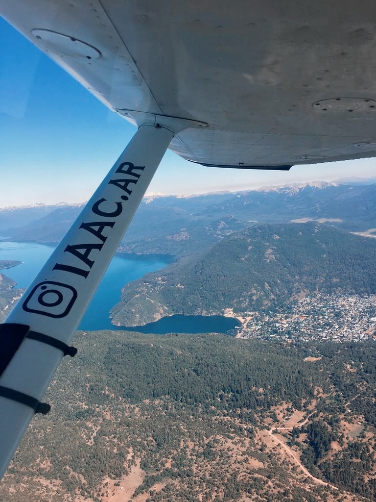 Vista aérea desde el ala - IAAC